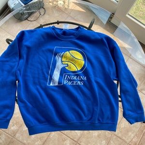 Indiana Pacers Crewneck Vintage Logo